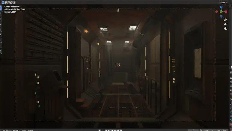 Blender editor
