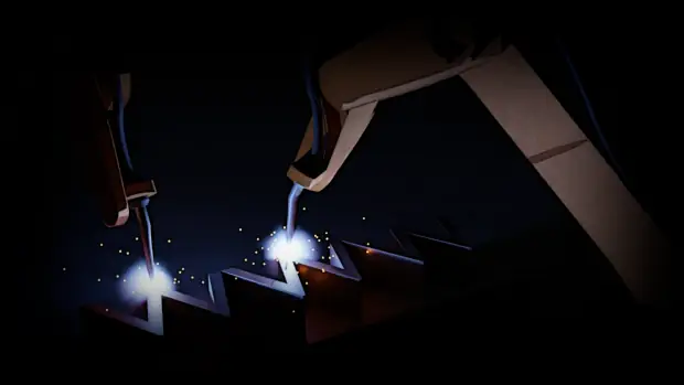 Welding robots